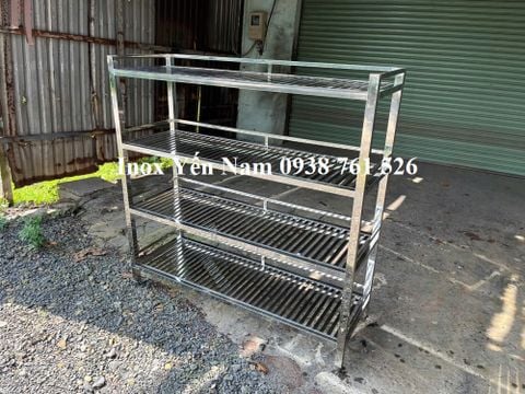 Kệ inox 4 tầng ngắn N15515 