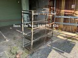  Kệ inox 4 tầng ngắn N15515 
