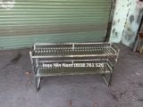 Kệ Inox 2 Tầng Song  Bàn N1238 