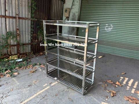  Kệ inox 5 tầng ngắn N15515 