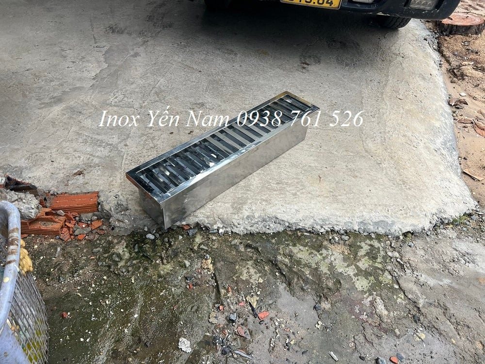  Mương thoát sàn inox song 1m 
