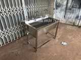  Máng Rửa Tay Inox 1M 2 vòi 