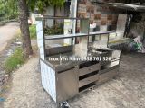  Quầy pha chế inox 1 vòi 1m8 