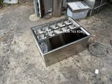  Thùng đá inox 10 khay topping 1/6 