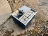  Thùng đá inox 5 khay topping 1/6 