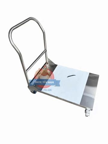  Xe Đẩy Inox 1 Tầng 