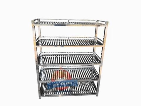  Kệ inox 5 tầng ngắn N15515 