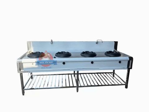  Bếp Á 4 Họng Kiềng Gang SX2487 