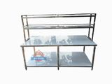  Bàn inox 2 tầng kệ trên YN1810 