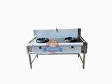  Bếp Á Công Nghiệp 2 Họng Gang 1m5 TX1588 
