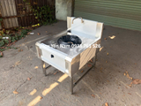  Bếp Á 1 Họng Gang Công Nghiệp chân lùn 600 mm 