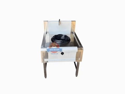  Bếp Á 1 Họng Gang Công Nghiệp chân lùn 600 mm 
