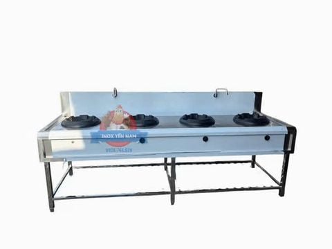  Bếp Á 4 Họng Gang Công Nghiệp DX2488 