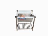  Bồn rửa công nghiệp inox 1 hộc D968 