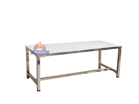  Bàn Inox 1 Tầng chân giữa CG1268 