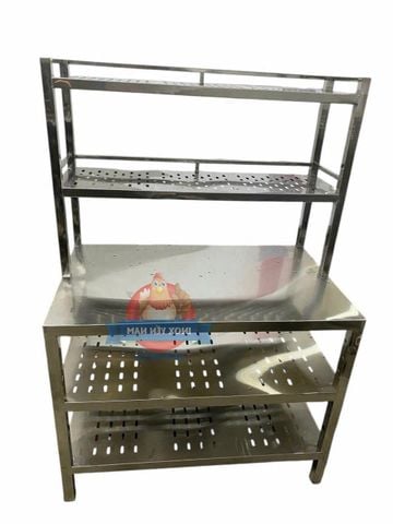  Bàn Inox 3 Tầng Kệ CNC168 