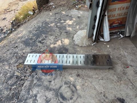  Mương thoát sàn inox 1m2 