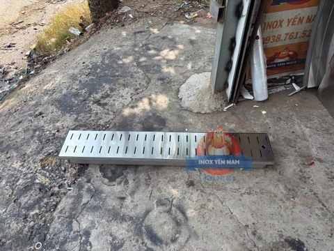  Mương thoát sàn inox 1m5 