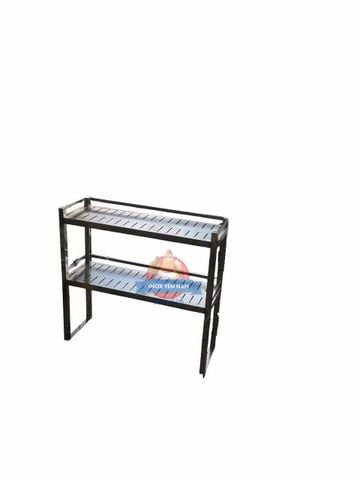  Kệ Inox 2 Tầng Để Bàn CNC137 