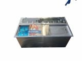  Thùng đá inox 10 khay topping nắp kiếng NK954 