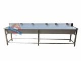  Bồn rửa tay inox 3m 5 khay đựng xà phông XP3 
