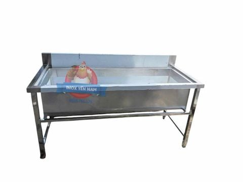  Bồn rửa công nghiệp 1m6 1 hộc to HT16 