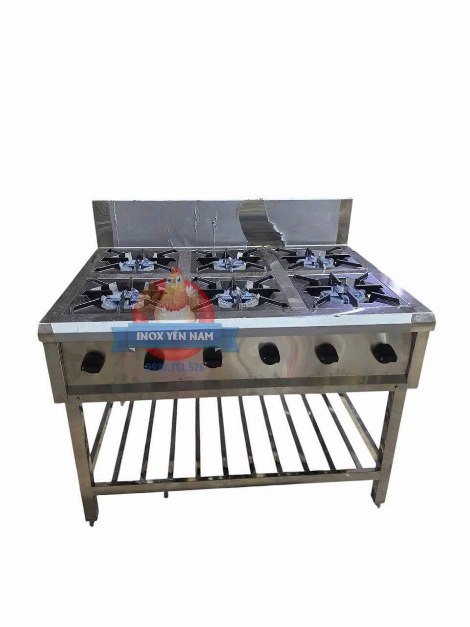  Bếp Âu 6 Họng Có Sàn CS178 