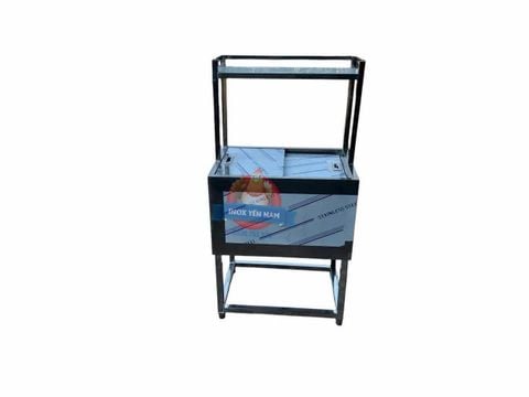  Thùng Đá Inox kệ trên KT648 