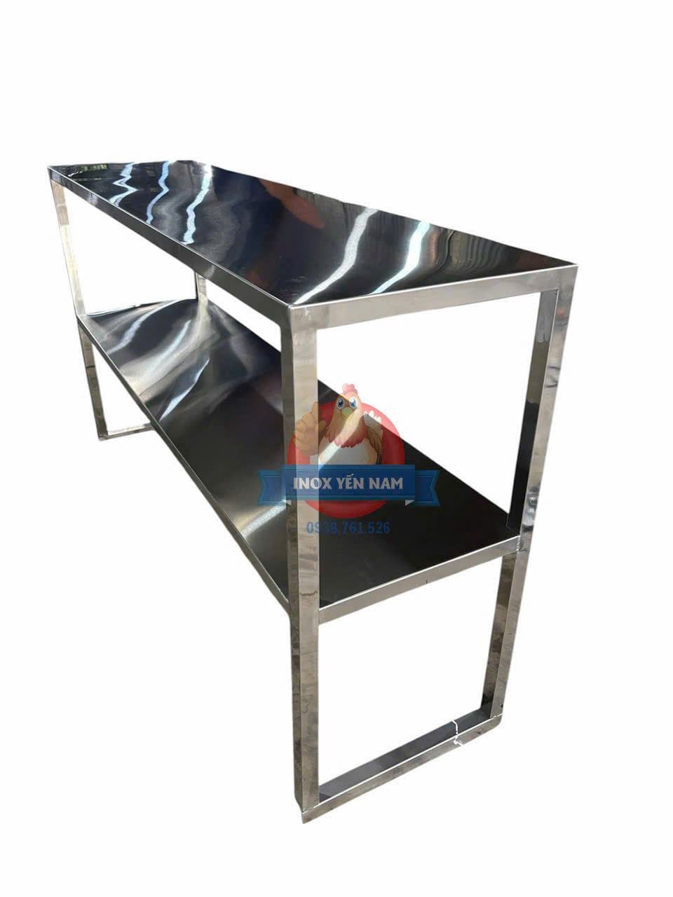  Kệ Inox 2 Tầng Phẳng P137 