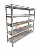  Kệ inox 5 tầng Phẳng Song Dài PSD12515 