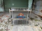  Kệ Inox 3 Tầng Song Dài SD125 