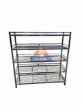  Kệ inox 5 tầng Phẳng Song Dài PSD12515 