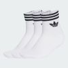 Tất thấp cổ adidas 3 sọc 3P Unisex - JV7435