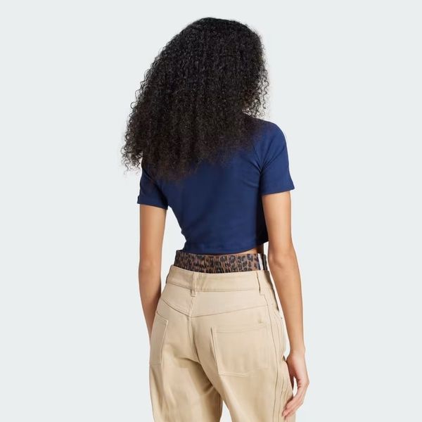 Áo Baby Tee adidas 3 sọc Nữ - JY4859