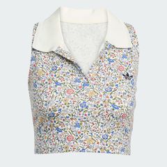 Áo Polo sát nách adidas Liberty London dáng crop Nữ - JW5194