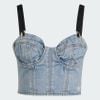 Áo hai dây adidas Denim Bustier Nữ - JW0825