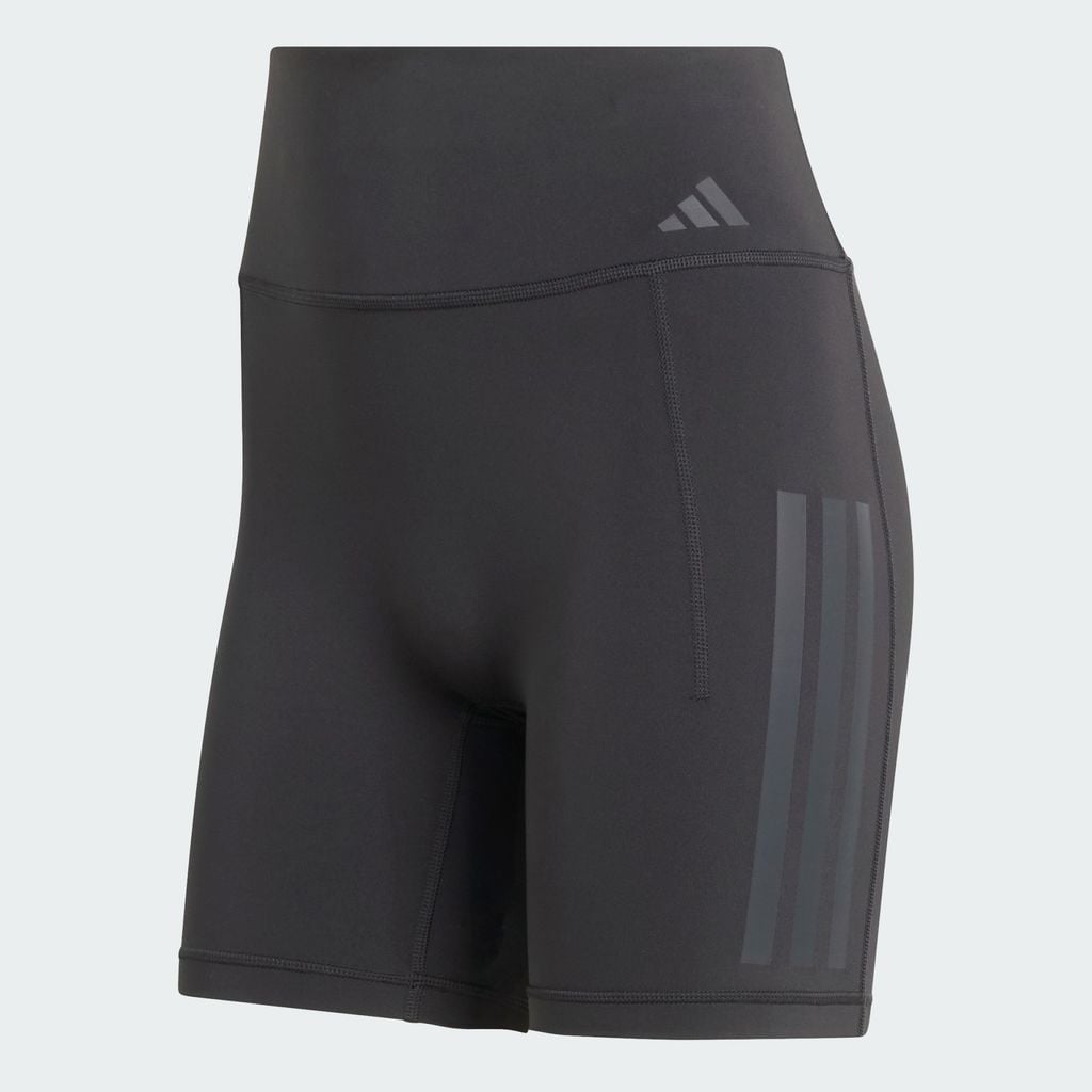 Quần short legging tập luyện adidas Optime 3 sọc Nữ - JZ1100