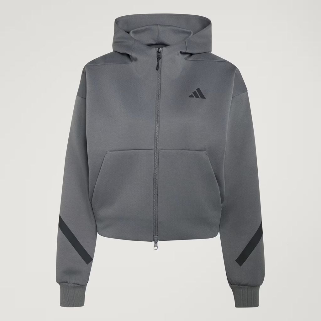 Áo khoác nỉ adidas Z.N.E. dáng lửng Nữ - KF6394