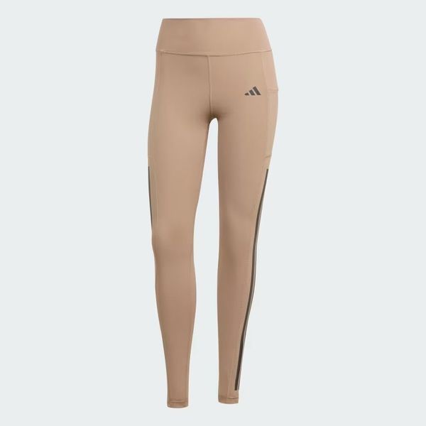 Quần legging tập luyện adidas Optime 3 sọc 1/1 Nữ - JX7319