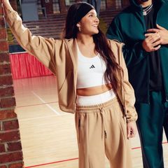 Áo hoodie adidas Z.N.E. khoá kéo Nữ - JY5970