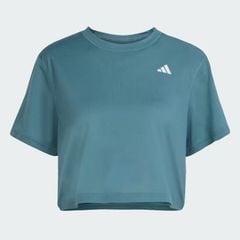 Áo T-shirt tập luyện adidas Essentials dáng boxy Nữ - JY2218