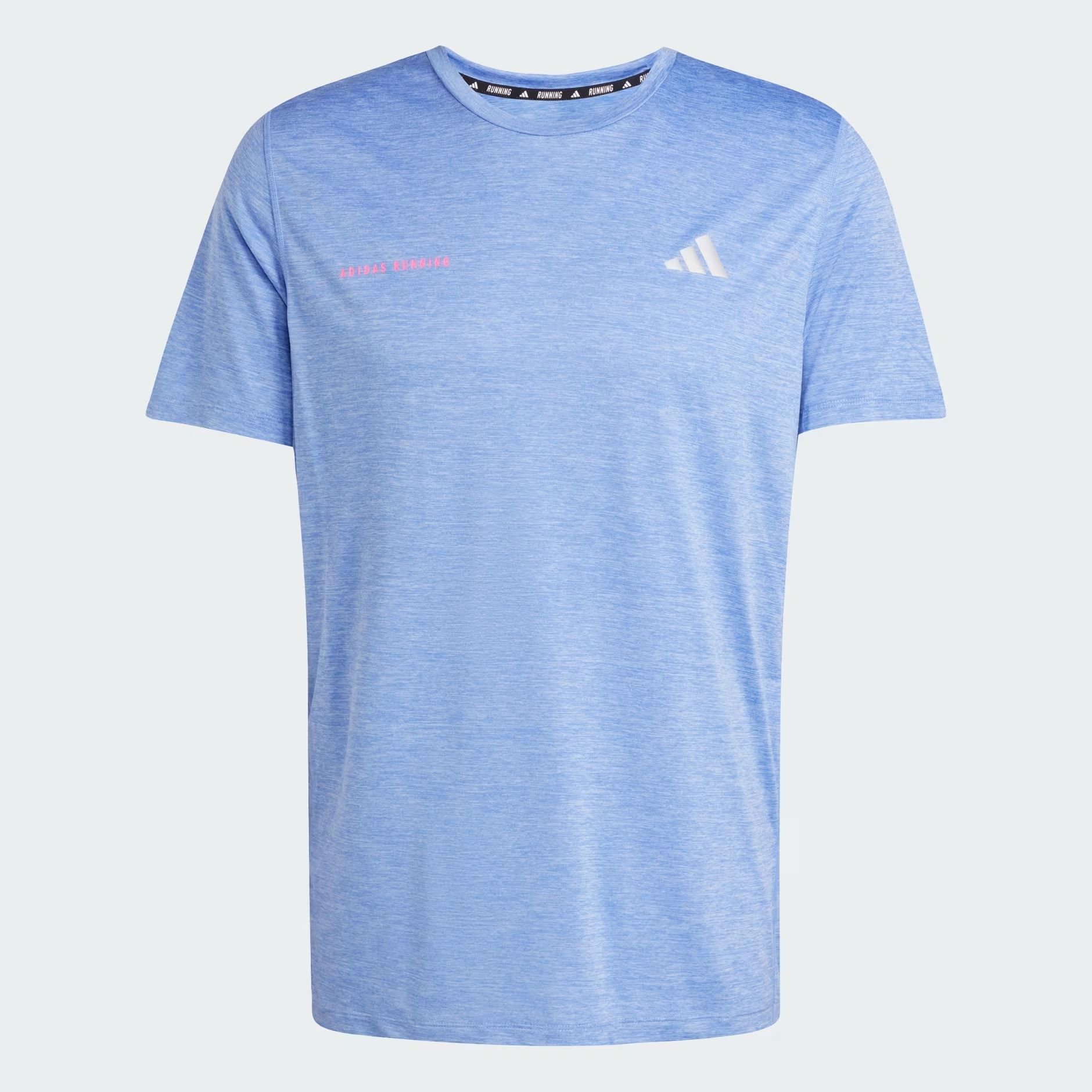 Áo T-shirt chạy bộ adidas Own The Run Melange Nam JL8725