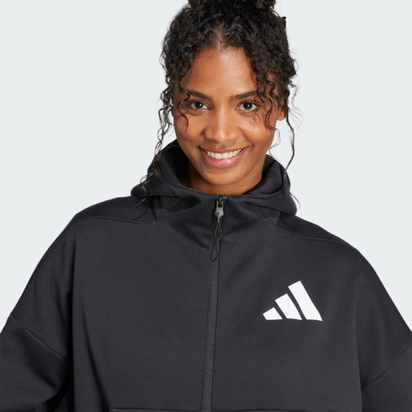 Áo hoodie Nữ adidas Z.N.E. khoá kéo Nữ - JC5392