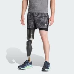 Quần short chạy bộ adidas Own The Run Spray Dye 2 trong 1 Nam - JN9680