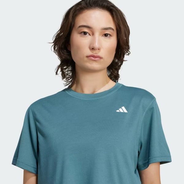 Áo T-shirt tập luyện adidas Essentials dáng boxy Nữ - JY2218