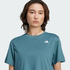 Áo T-shirt tập luyện adidas Essentials dáng boxy Nữ - JY2218