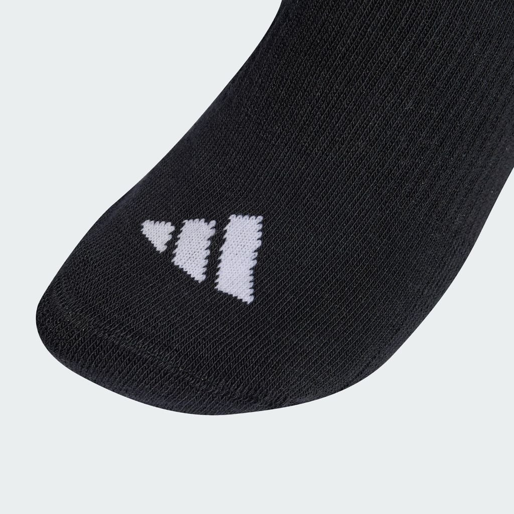 Tất cổ chân adidas Cushioned 3 sọc 3P Unisex - KC9617