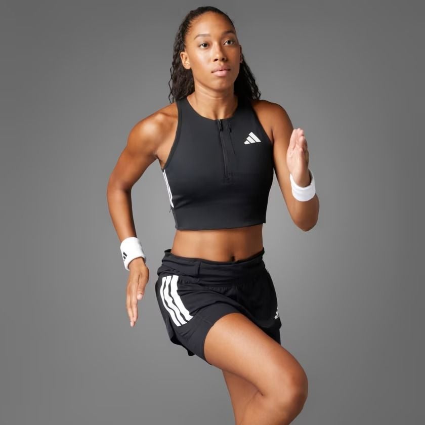 Áo crop top chạy bộ adidas Adizero Nữ - JN7162