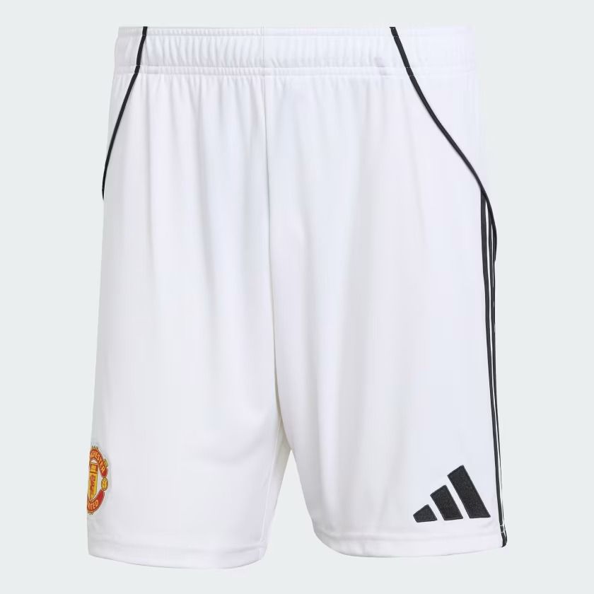 Quần short bóng đá adidas Sân nhà Manchester United 25/26 Nam - JI7430