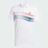 Áo Polo golf adidas Kẻ Sọc Ngang Ngực Core Nam IT0129